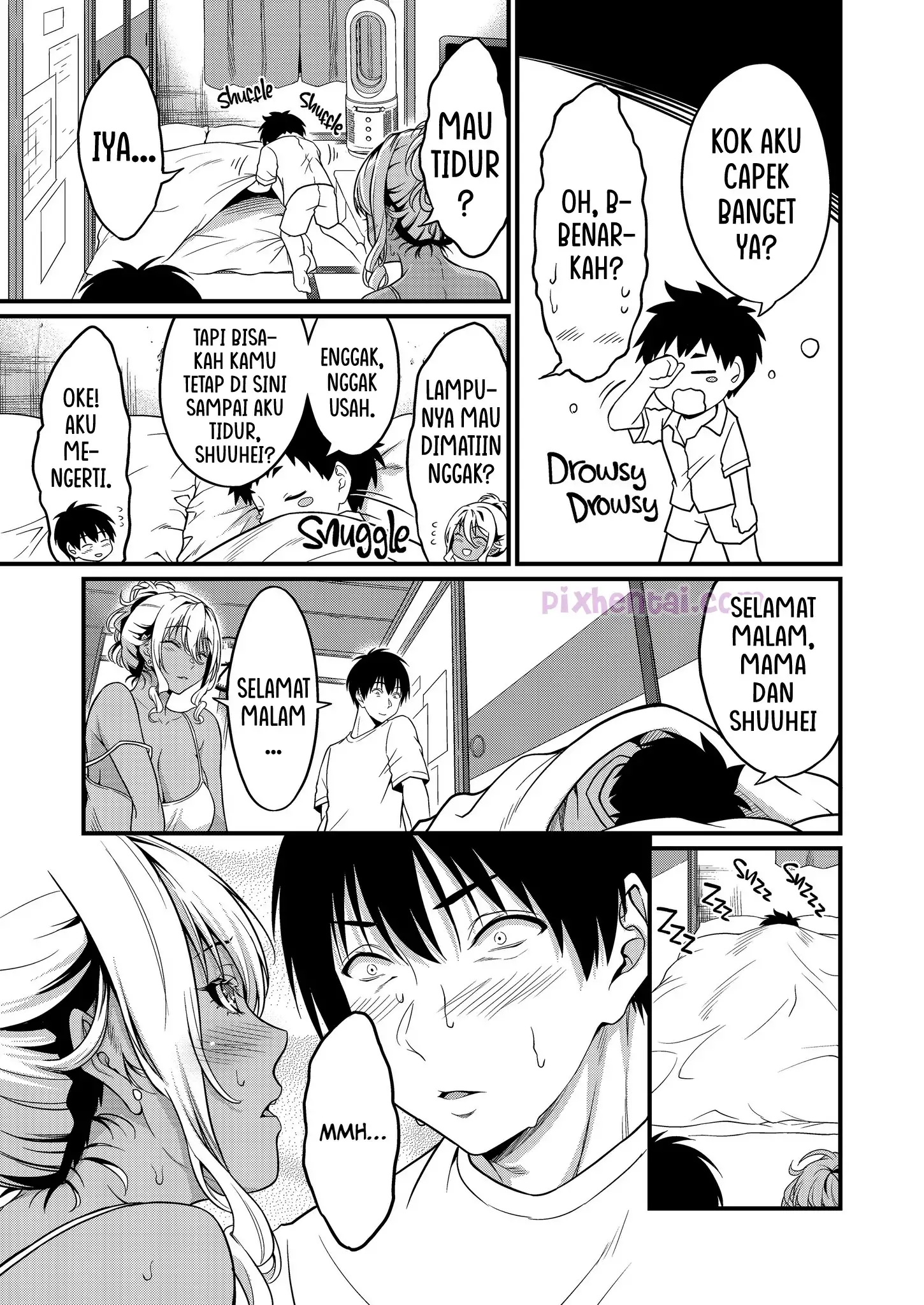 Komik hentai xxx manga sex bokep Yojouhan Ikken Apart de Komochi Dosukebe Rinjin to Asedaku Noukou na Otsukiai 20